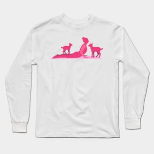 goat yoga Long Sleeve T-Shirt